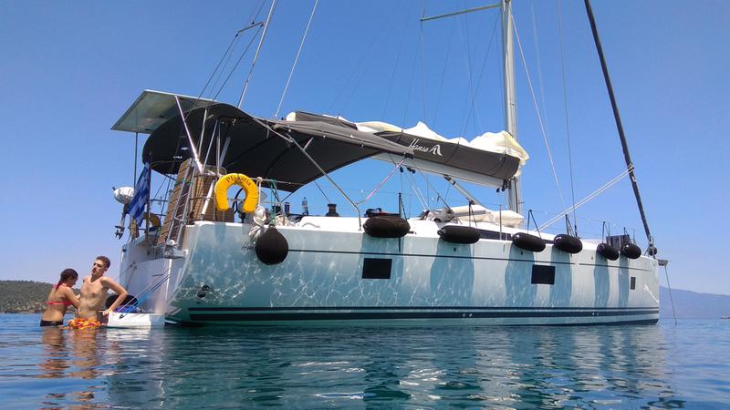 Book yachts online - sailboat - Hanse 508 (A/C, Gen. Water maker) - Planaria - A/C, Gen. 10kVA, Watermaker 160L/h, eWinch - rent