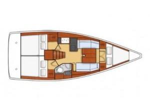 Book yachts online - sailboat - Oceanis 35 - Te Fiti - rent