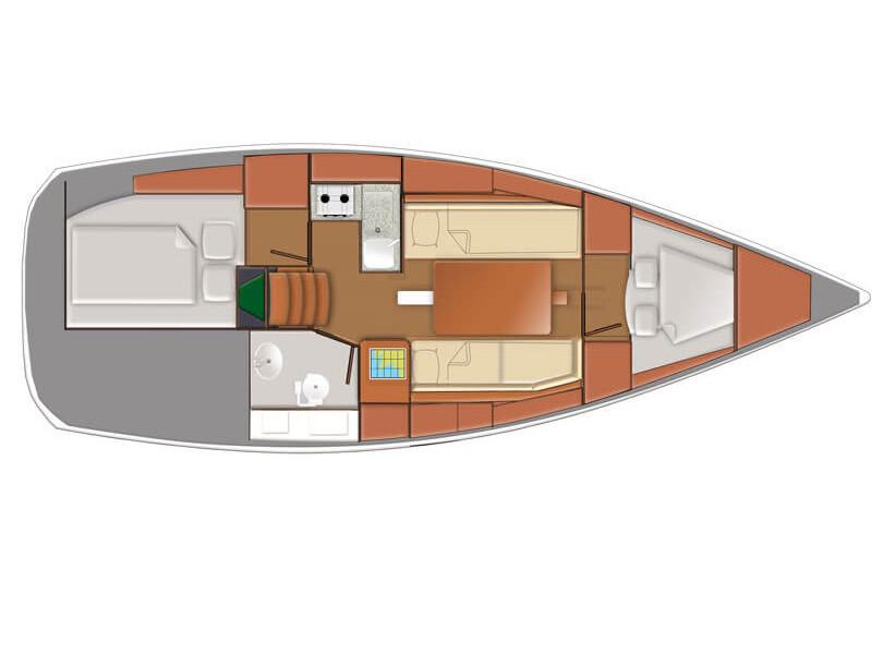 Book yachts online - sailboat - Sun Odyssey 319 - Hija del Viento - rent