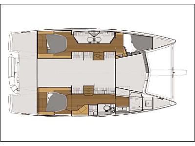 Book yachts online - catamaran - Lucia 40 - Marlea - rent