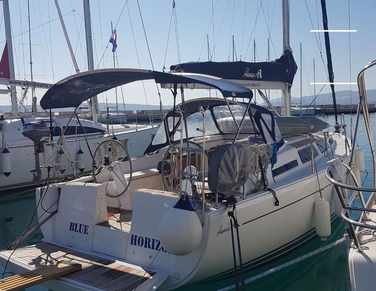Book yachts online - sailboat - Hanse 345 - Blue Horizon - rent