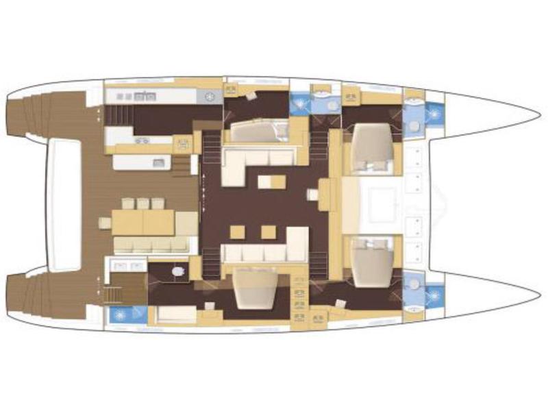 Book yachts online - catamaran - Lagoon 620 - JARANA - rent