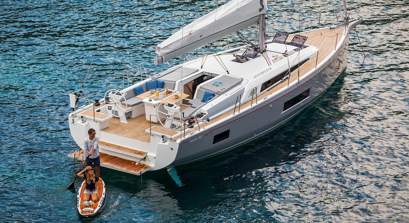 Book yachts online - sailboat - Oceanis 46.1 First Line - NAIMA (generator, air condition, teak deck) - rent