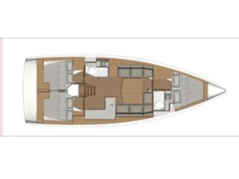 Book yachts online - sailboat - Dufour 390 Grand Large - INO - rent