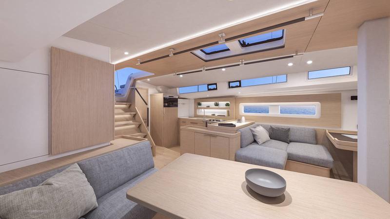 Book yachts online - sailboat - Oceanis Yacht 54 - BIG BLUE - with AC and generator - rent