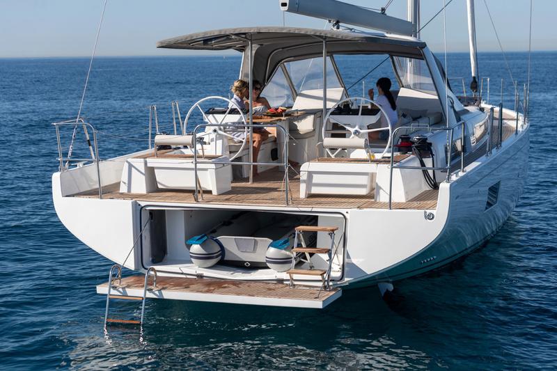 Book yachts online - sailboat - Oceanis Yacht 54 - BIG BLUE - with AC and generator - rent