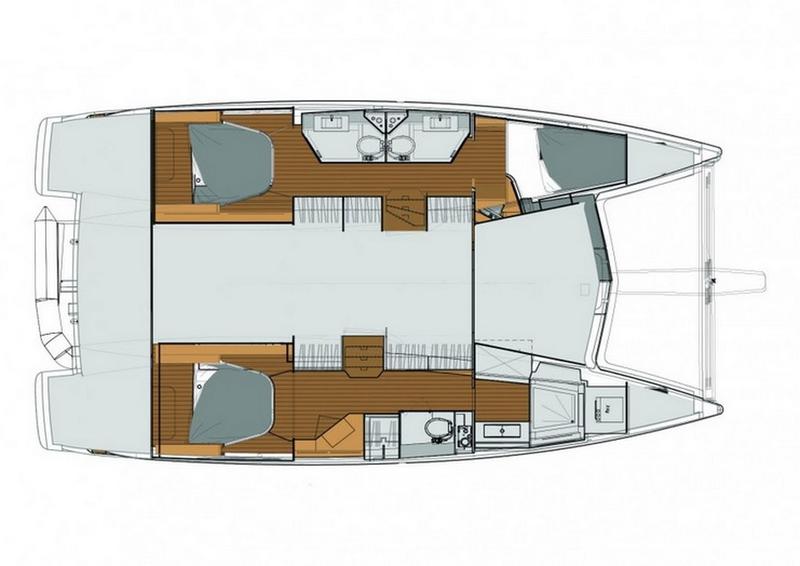 Book yachts online - catamaran - Lucia 40 - NALA -AC and generator - rent