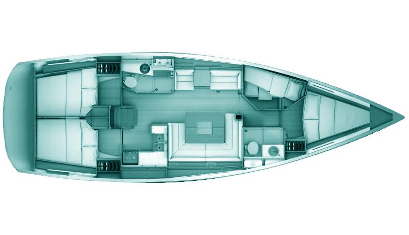 Book yachts online - sailboat - Sun Odyssey 439 - Eudora - rent