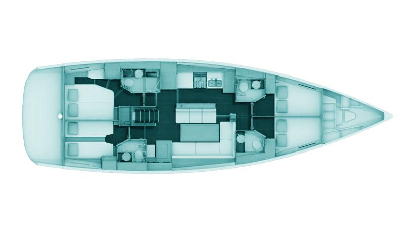 Book yachts online - sailboat - Jeanneau 54 - Kymo - rent