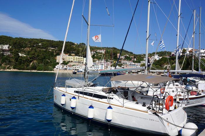 Book yachts online - sailboat - Sun Odyssey 349 - Meliti - rent