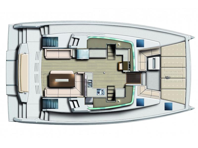 Book yachts online - catamaran - Bali 4.8 - no name - rent