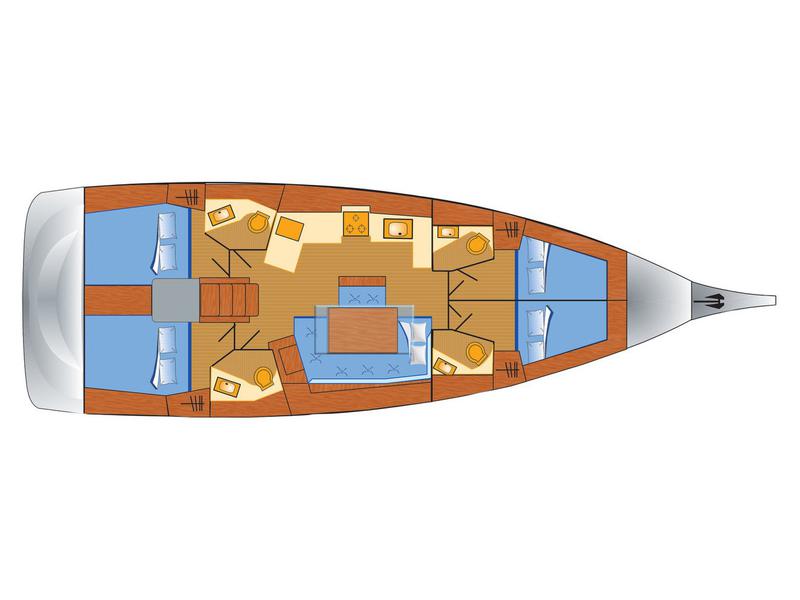 Book yachts online - sailboat - Oceanis 46.1 - Noah - rent