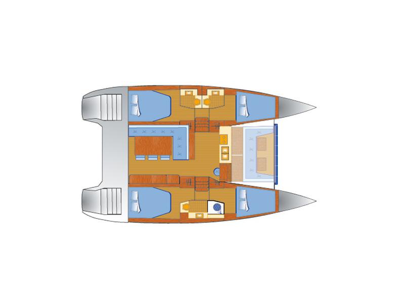 Book yachts online - catamaran - Bali 4.0 - Escape - rent