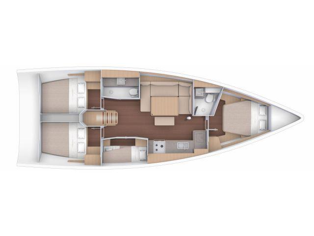 Book yachts online - sailboat - Dufour 430 - Hoosier Lady - rent