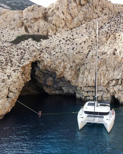 Book yachts online - catamaran - Lagoon 42 - Aktaia - rent