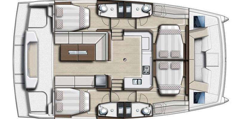 Book yachts online - catamaran - Bali Catspace - Samothraki 1 - rent