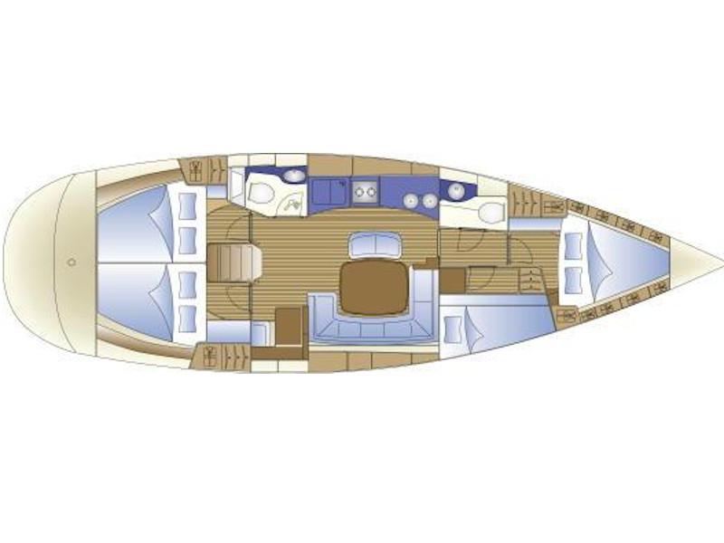 Book yachts online - sailboat - Bavaria 44 - Penny k - rent