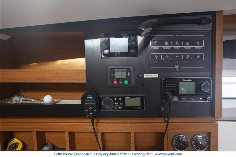 Book yachts online - sailboat - Sun Odyssey 440 - Celtic Breeze - rent