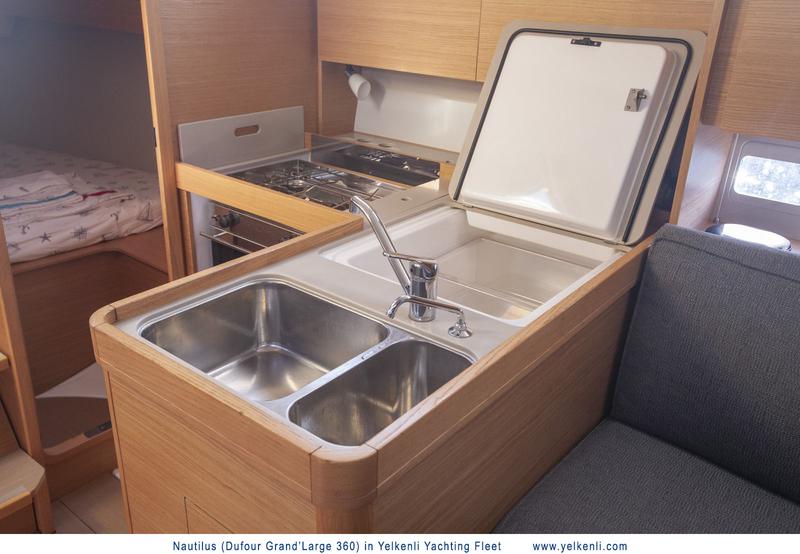 Book yachts online - sailboat - Dufour 360 GL - Nautilus - rent