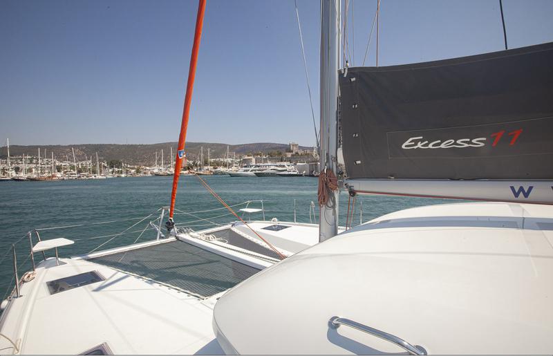 Book yachts online - catamaran - Excess 11 - Whispering Breeze - rent