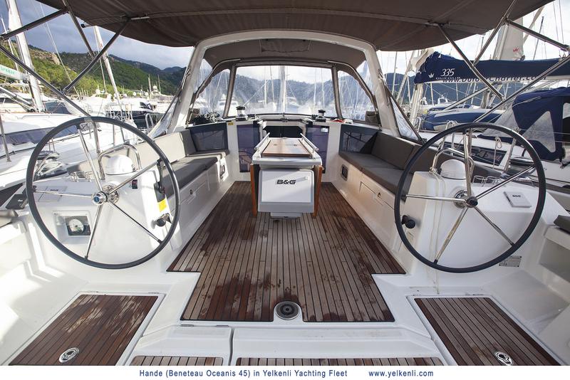 Book yachts online - sailboat - Oceanis 45 (2018) - Hande - rent