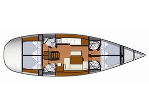 Book yachts online - sailboat - Sun Odyssey 49i - Iole - rent