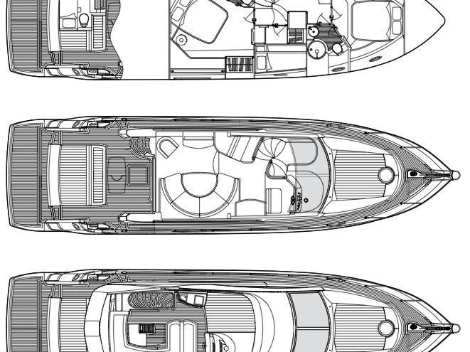 Book yachts online - motorboat - Sunseeker Manhattan 52 - NIMADO - rent