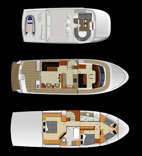 Book yachts online - motorboat - Explorer 62 - Explorer 62 - rent