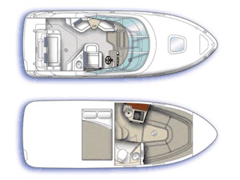 Book yachts online - motorboat - Sea Ray Sundancer 240 - Sea Ray Sundancer 240 - rent