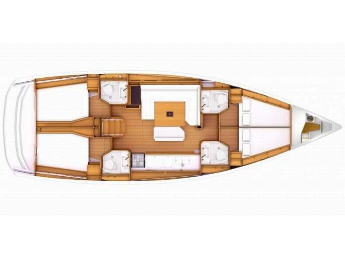 Book yachts online - sailboat - Sun Odyssey 519 - Montecarlo - rent