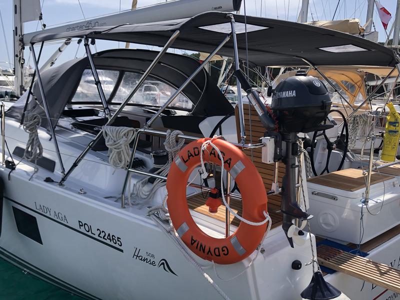Book yachts online - sailboat - Hanse 508 - Lady Aga - rent