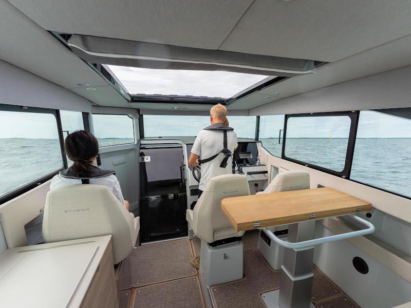 Book yachts online - motorboat - Saxdor 320 GTC (2x300) - SAXDOR (320 GTC + MERCURY 2x300) - rent