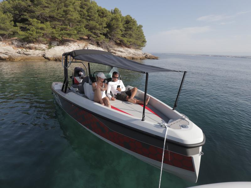 Book yachts online - motorboat - Saxdor 200 Sport (Mercury 115) - SAXDOOR 200 SPORT (MERCURY 115) - rent