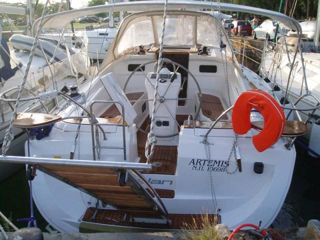 Book yachts online - sailboat - Elan 384 Impression - S/Y Artemis - rent