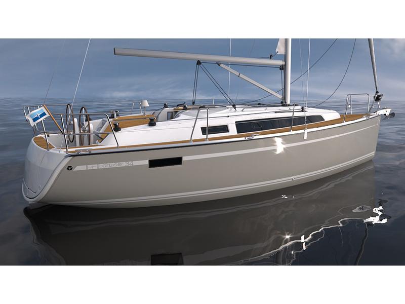 Book yachts online - sailboat - Bavaria 34 '19 - Lotus - rent