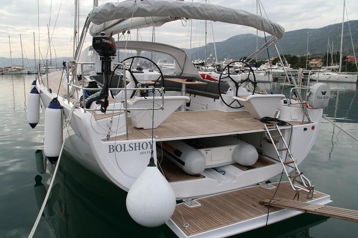 Book yachts online - sailboat - Hanse 575 - BOLSHOY - rent