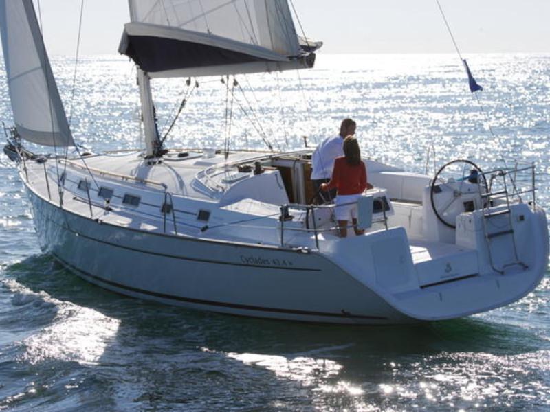 Book yachts online - sailboat - Cyclades 43.4 - Kea 2 - rent