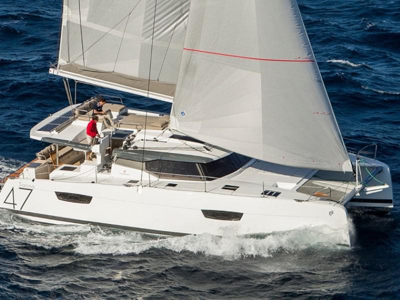 Book yachts online - catamaran - Saona 47 - Sky Ada II - rent