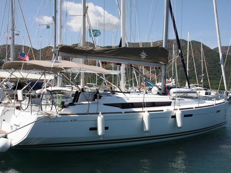 Book yachts online - sailboat - Sun Odyssey 439 - Code - rent