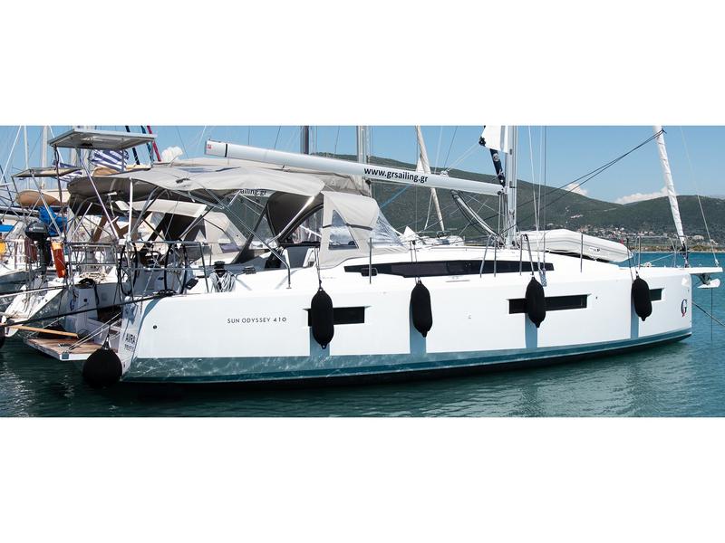 Book yachts online - sailboat - Sun Odyssey 410 - AVRA - rent