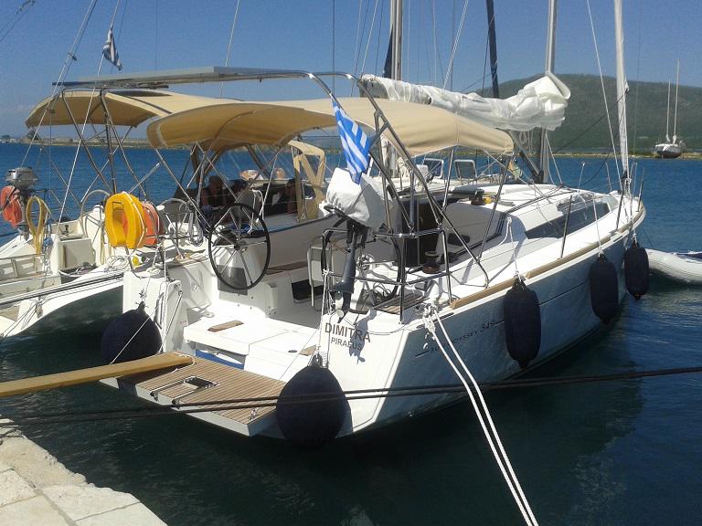 Book yachts online - sailboat - Sun Odyssey 349 - DIMITRA - rent