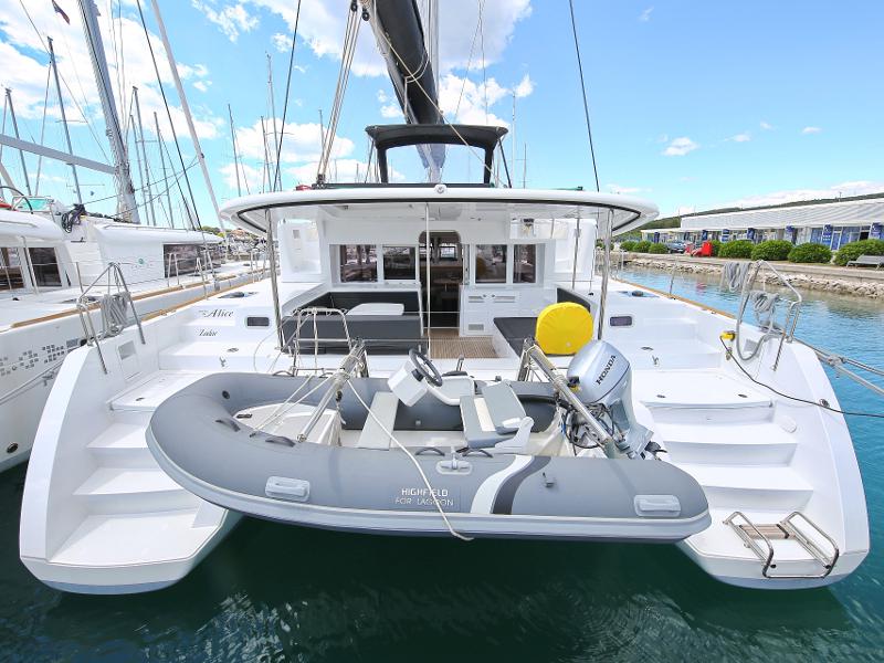 Book yachts online - catamaran - Lagoon 450 F - PRETTY ALICE  - rent