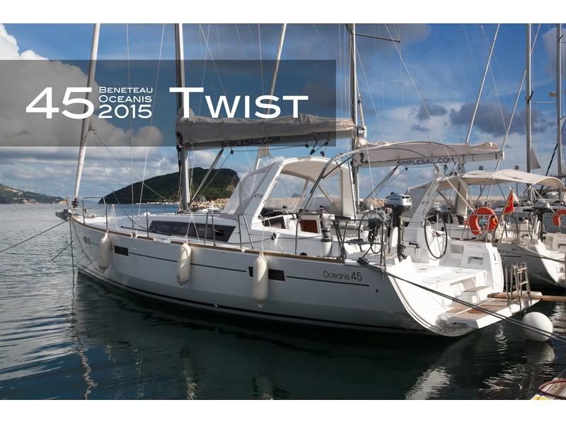 Book yachts online - sailboat - Oceanis 45 (4 cabs) - Twist - rent