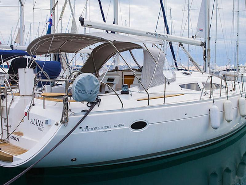Book yachts online - sailboat - Elan 434 Impression - Aline - rent