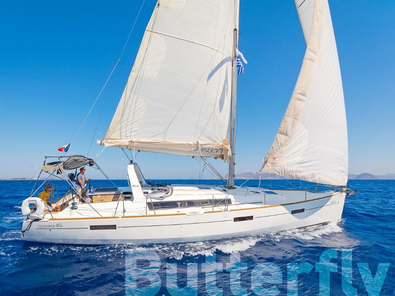Book yachts online - sailboat - Oceanis 45 - Butterfly - rent
