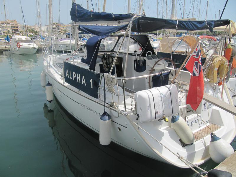 Book yachts online - sailboat - Sun Odyssey 35 - Alpha I - rent