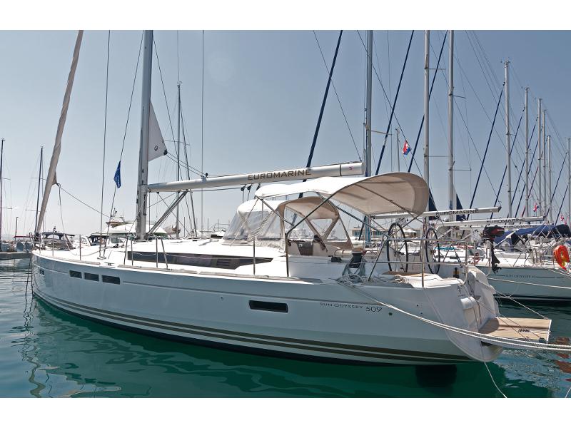 Book yachts online - sailboat - Sun Odyssey 509 - Aqua Kiss  - rent