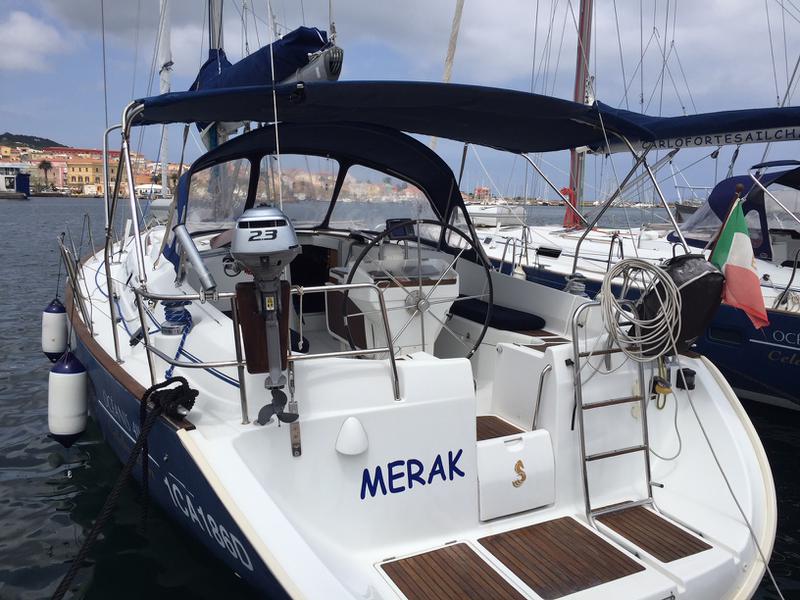 Book yachts online - sailboat - Oceanis 411 - Merak - rent