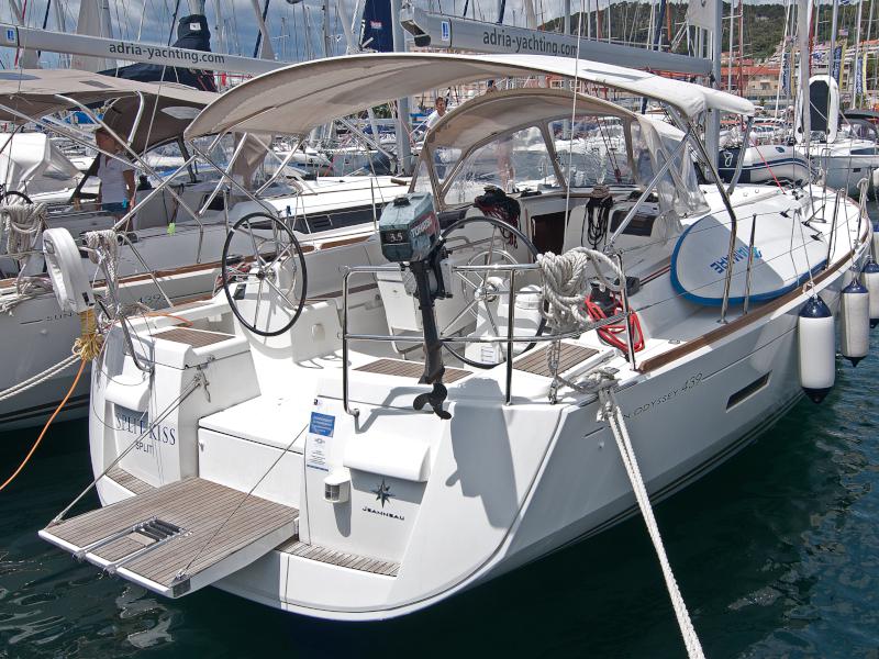 Book yachts online - sailboat - Sun Odyssey 439 - Split Kiss - rent