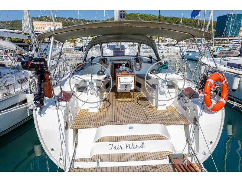 Book yachts online - sailboat - Bavaria 45 Cruiser - Fair Wind - rent